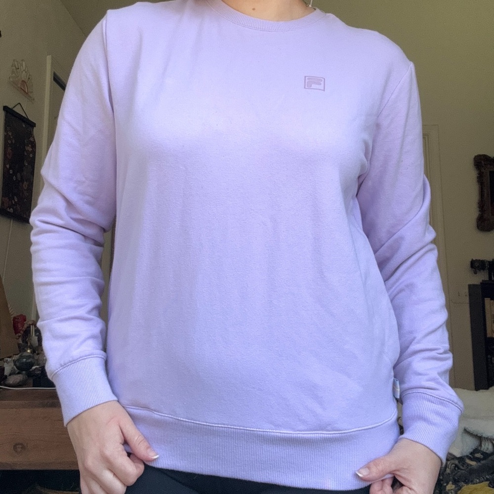 Fila Lavender Crewneck Sweatshirt